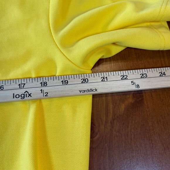 Fox Racing Mens Yellow Short Sleeve 1/4 Zip Cycling Jersey Casual Sport Shirt - Picture 5 of 6